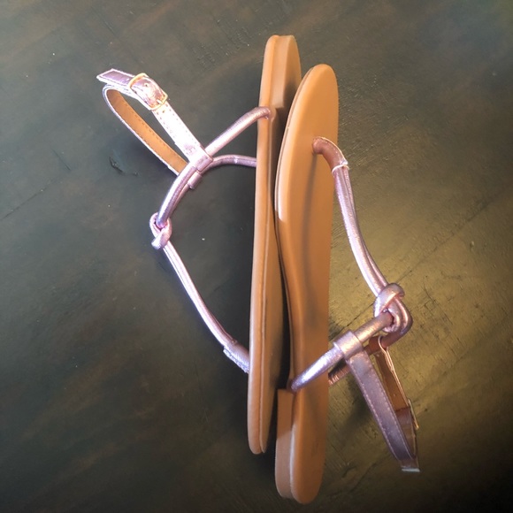 Metallic pink T-strap sandal H&M - Picture 5 of 6